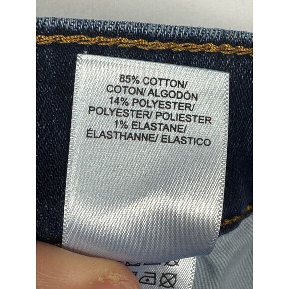 Lucky Brand Men's 410 Athletic Straight Blue Denim Jeans - Size 36x32 (36x31) - Picture 7 of 8